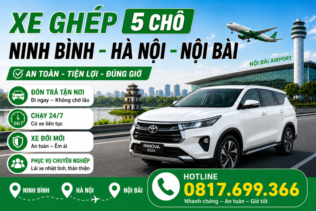 Xe tiện chuyến 5 chỗ