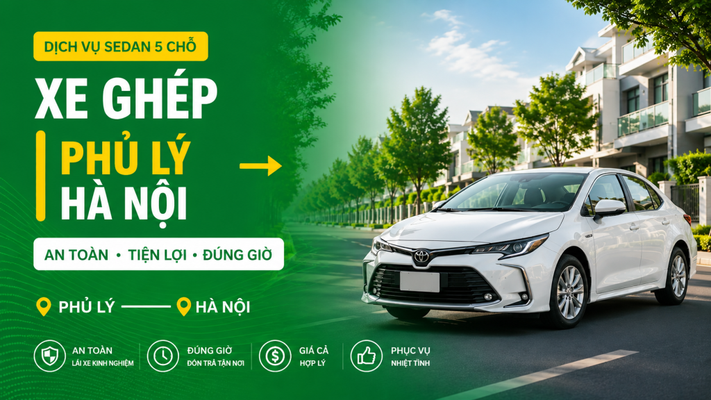 xe tiện chuyến hà nam